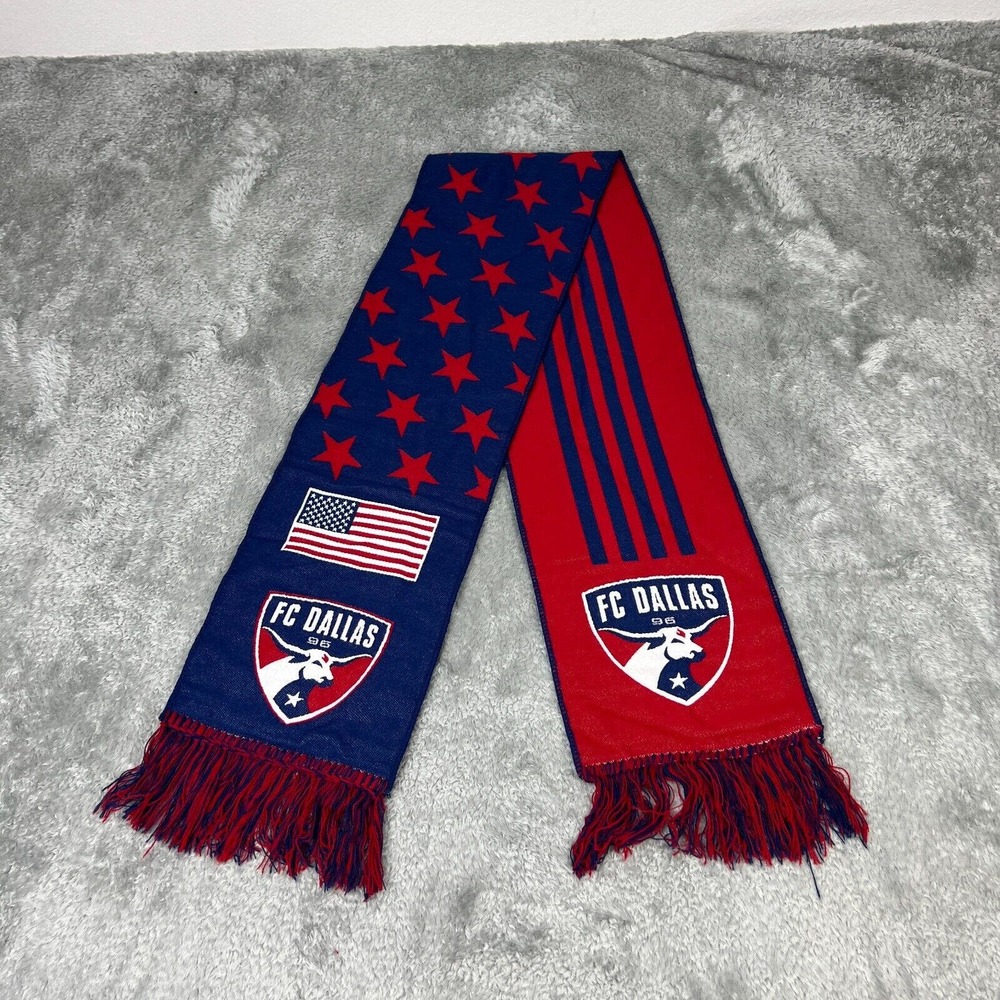 FC Dallas Scarf Mens One Size Blue MLS Soccer Futbol